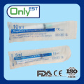 China factory transparent disposable veterinary injection syringe